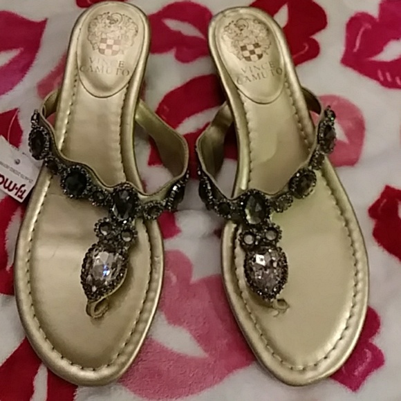 Vince Camuto Beaded Sandals - Picture 8 of 8